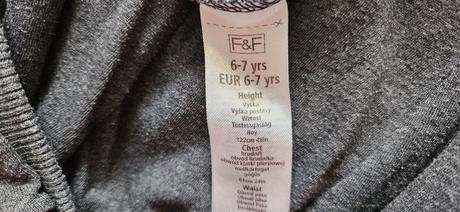 Dětský overal, pyžamo, vel.122, zn.f&f, f&f,122