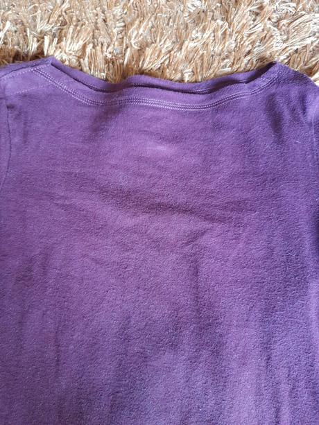 Triko dlouhý rukáv fialové, 140