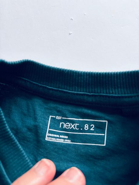 Triko vánoční petrolej.barvy - v.7 let zn. next, 122