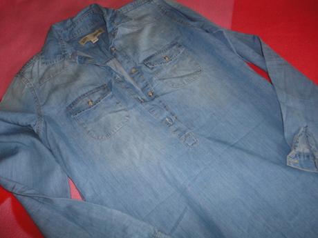V top stavu košil. šaty denim co., vel. 14-15 let, denim co,164