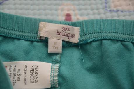 3/4 legíny, legínky, marks & spencer,128