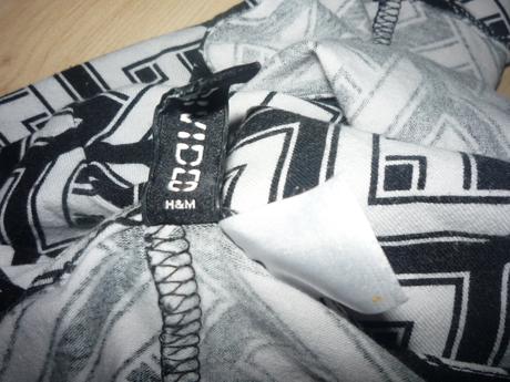 Bavlněné pružné dívčí šaty, h&m,152