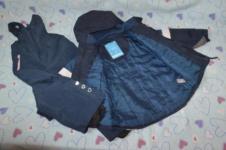 110 zimní bunda oteplené kalhoty, lupilu,110