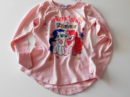 Dívčí triko dlouhý rukáv, 128