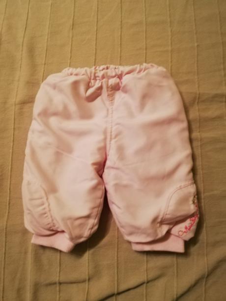 Oteplováky, zimní kalhoty, baby club,68