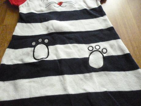 Kočičkový dlouhý svetr 3 r, 98