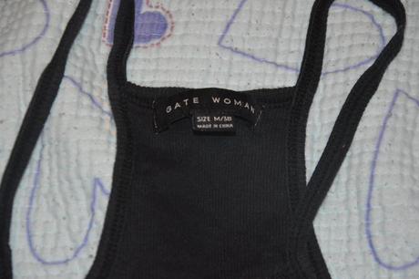 164 170 176 černé tílko, gate,170