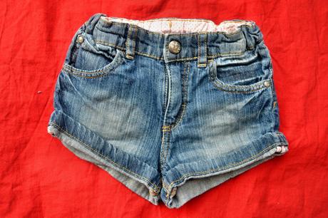 Dívčí  kraťasy na 12-18měs., h&m,86