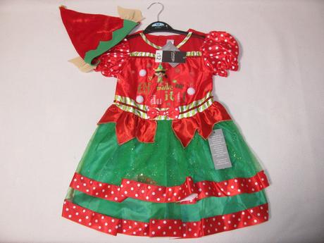 Karnevalové šaty s čepičkou -elfka a pod., 104