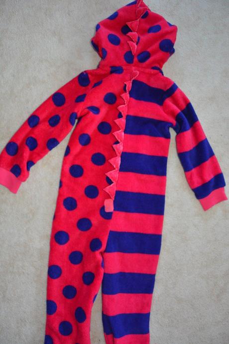 Huňaty kostým dinosaurus či drak na 5-6let, 