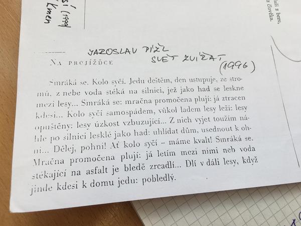 Rozbor básně, jak se to dělá?