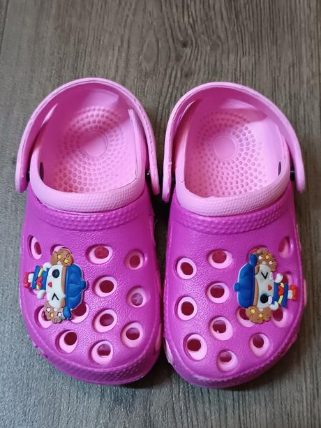 Dívčí nazouváky ve stylu crocs,vel. 26, 26