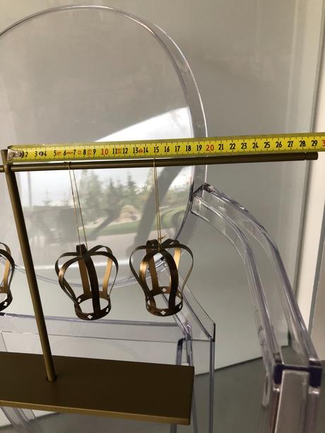 Stojan+4korunky dekorace pro tvoření advent vánoc, 