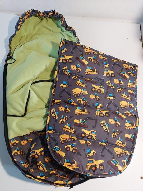 Zimní fusak do kočárku,