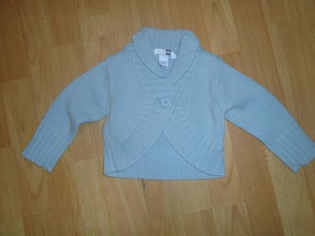 Bolerko svetr h&m vel 1-1,5roku 86, h&m,86