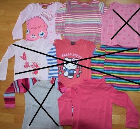 Trika dlouhý rukáv 3x/3ks/3-4roky, sanrio,104