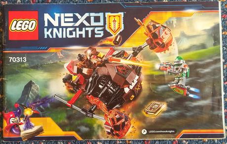 Lego nexo knights 70313 - moltor's lava smasher.,