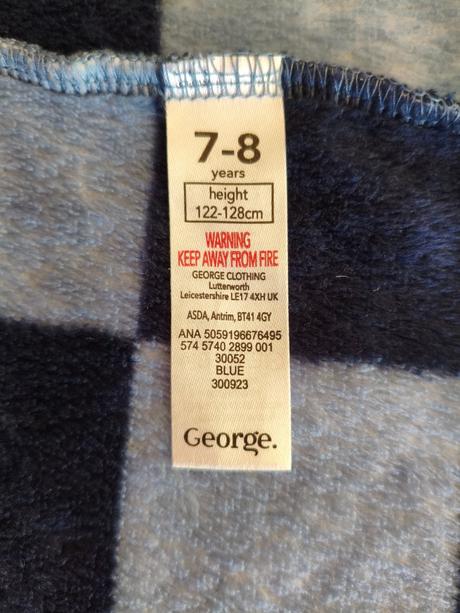 Župan plyšový pro kluka, george,122