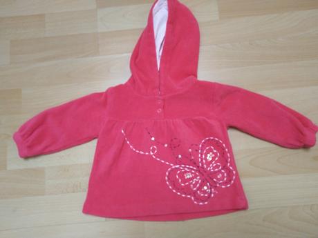 Fleece mikina, minoti,74