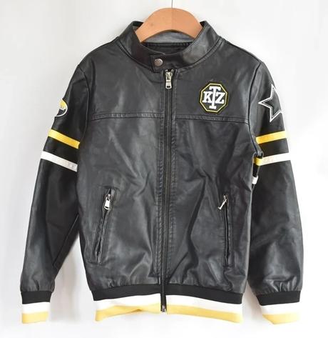 Bunda koženková vel. 8 let, 128