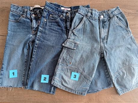 Kraťasy riflové 122-128, tcm,122