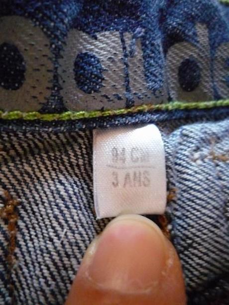 Džíny pro kluky, vertbaudet,92