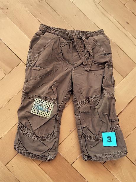 Kalhoty podšité 86, lupilu,86