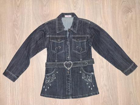 Riflová bunda - kabátek, 140