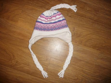 Dámská- dívčí čepice -ušanka, 