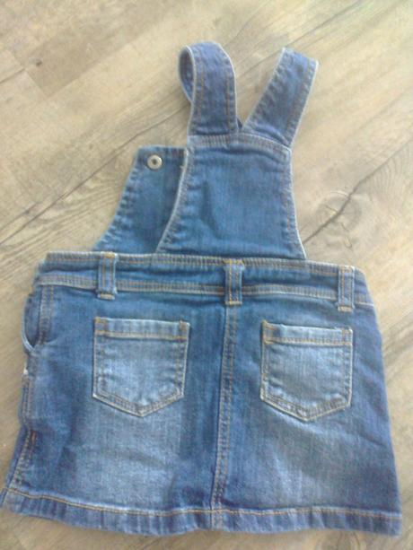 Sukýnka s laclem a kraječkama, topomini,68