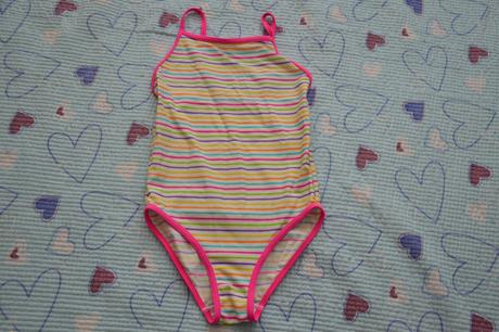 116/122 pruhované plavky, 116