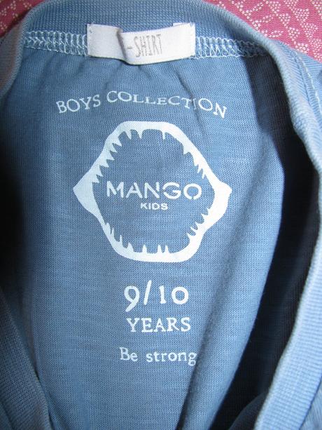 Krásné bavlněné chlapecké tričko, motorcycle, mango,140