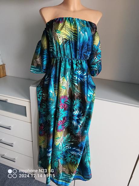 Šaty zn."blu royal" vel."m/l", m