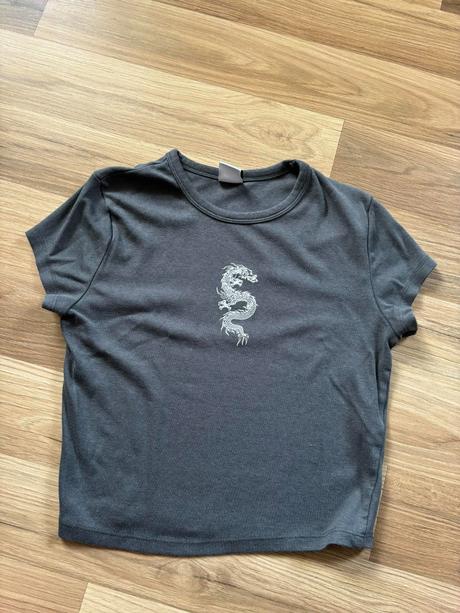 Tričko/crop, bershka,m