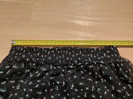 Letní sukně kytičky hm, h&m,m