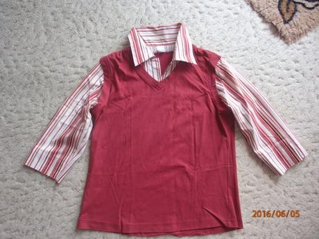 Triko ala košile, xl