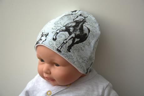 Novorozenecká čepička, vel. 56-80, 50 - 80