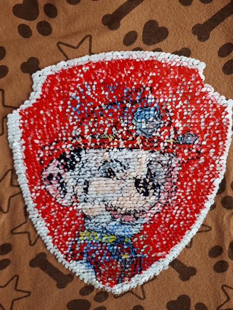 Dětské přeměňovací tričko tlapková patrola, 110, nickelodeon,110