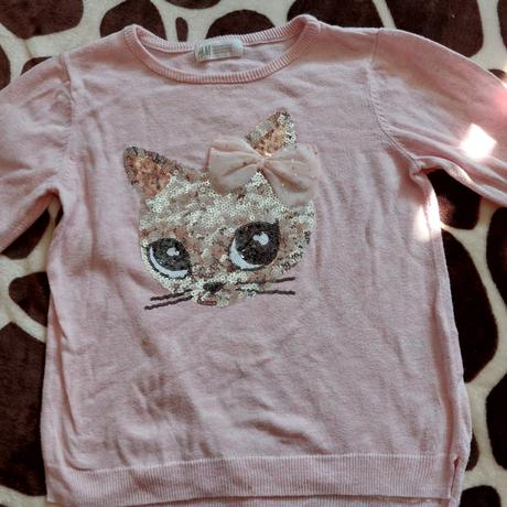 Svetr kočička, h&m,122