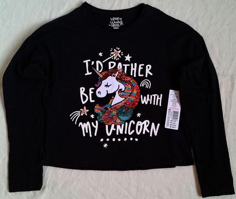 Nové tričko s jednorožcem, f&f,152