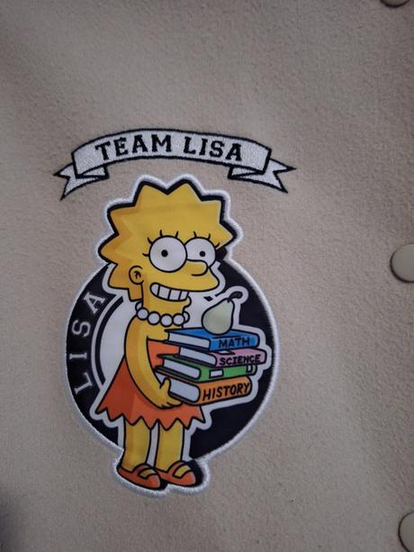 Baseballová simpsons bunda street bunda vel. xxs, h&m,xs