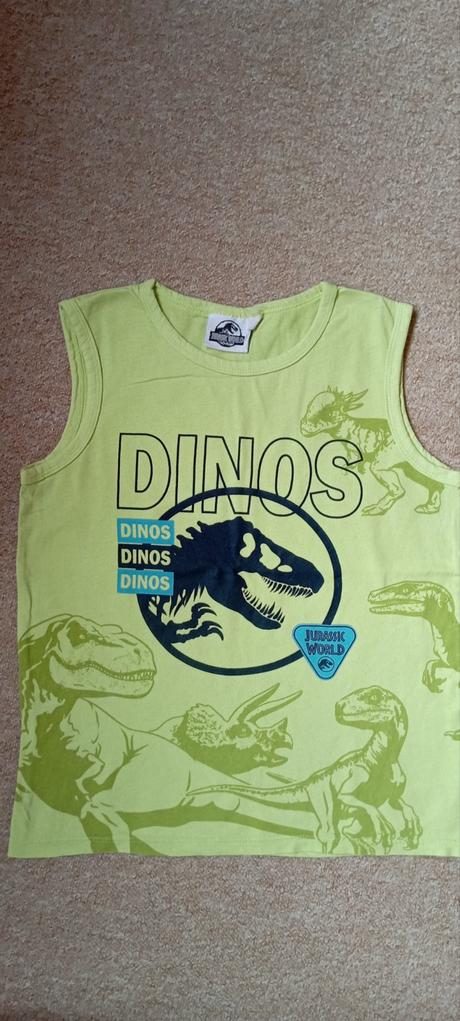 3x tílko zn."jurassic world" vel."128", 128