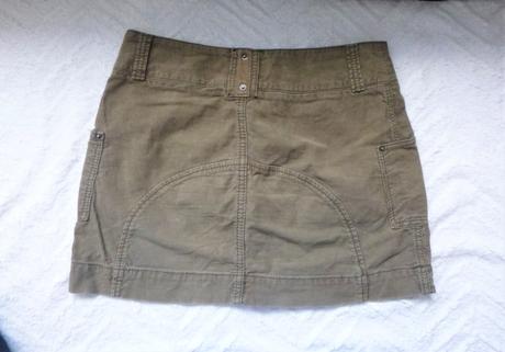 Khaki sukně esprit - vel.s-m, esprit,m