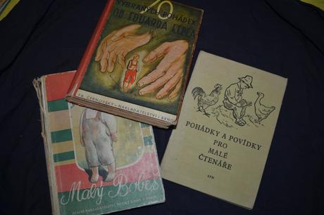 3x stará dětská kniha r.1944-64, pohádky a povídky, 