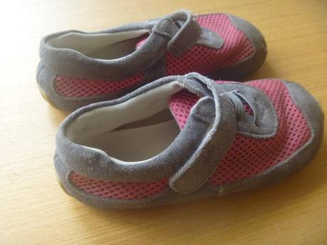 Červenošedé barefoot tenisky vel. 28, 28