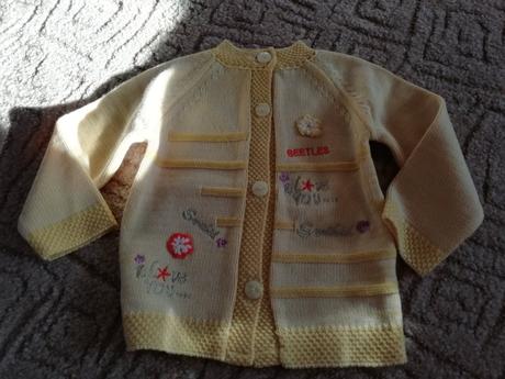 Překrásný svetřík pro princeznu 2-3roky, 86