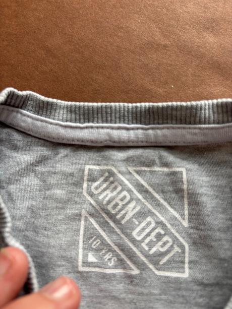 Šedé triko - v.10 let, urban rascals,140