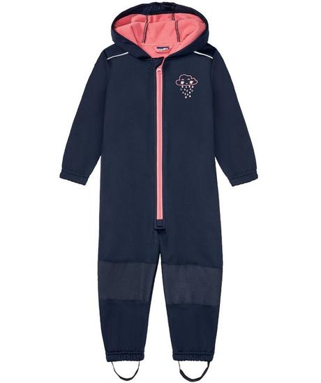 Softshellová kombinéza s fleecem holčičí overal, lupilu,98 / 104