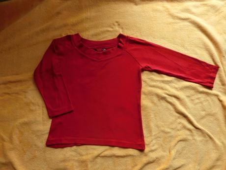 Basic červené tričko bavlněné colours of the world, colours of the world,s