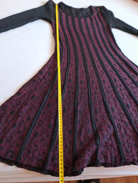 Dámské svetrové šaty, vel. m, m